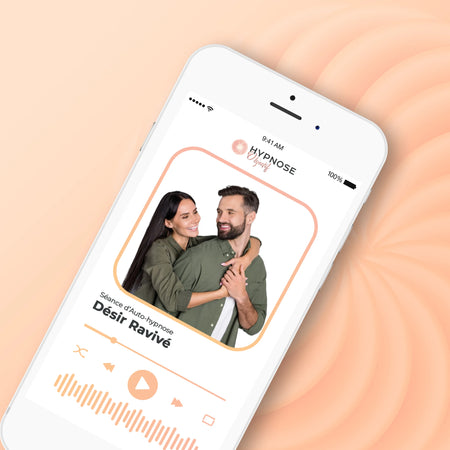 Mockup de la séance Désir Ravivé– séance d’auto-hypnose 20 minutes – HypnoseObjectif